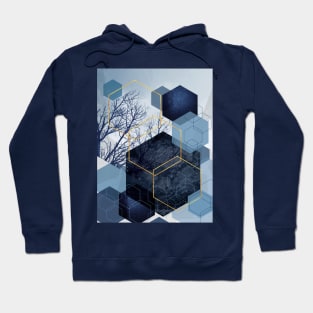 Geometric Landscape Hoodie